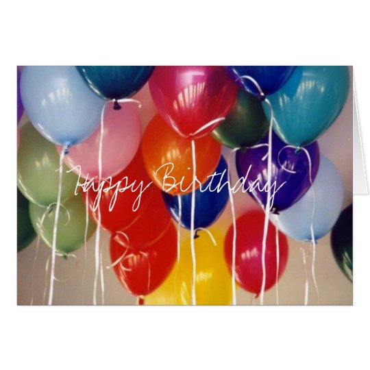 Birthday (generic) card