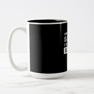 Birthday Gift A Problem Is A Chance Two-Tone Coffee Mug