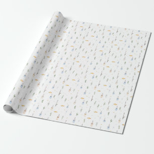Birthday Gift Always Think Like A Fish Wrapping Paper