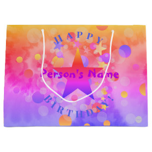 Birthday Gift Bag design HAMbyWG