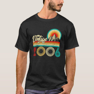 Birthday Gift Bday 20 Year Old Retro Present Funny T-Shirt