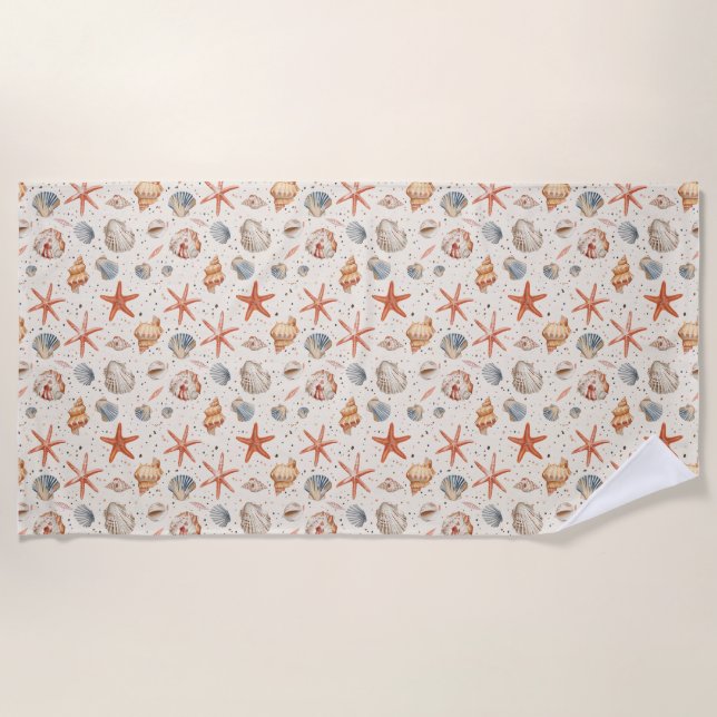 Birthday Gift | Be Shore Of Yourself Beach Towel (Front)