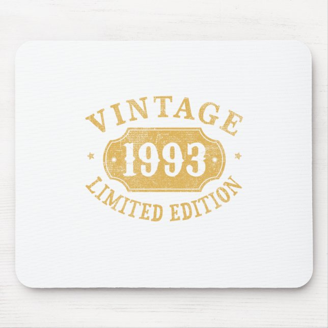 Birthday Gift Best Limited for the 1993s Mouse Mat (Front)