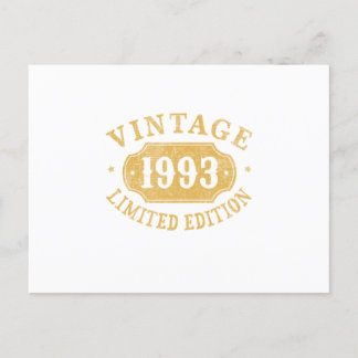 Birthday Gift Best Limited for the 1993s Postcard