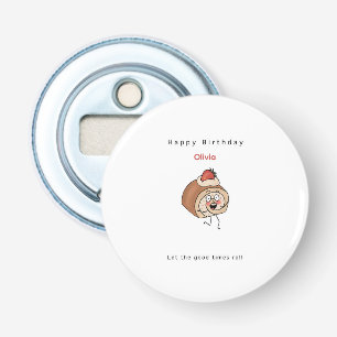 Birthday gift, cake, funny gift bottle opener