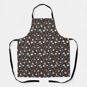 Birthday Gift Colourful Floral Seamless Apron