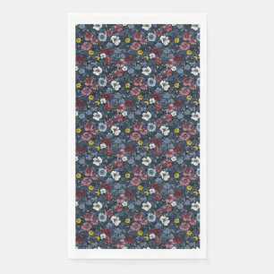 Birthday Gift Colourful Floral Seamless Wallpape Napkin