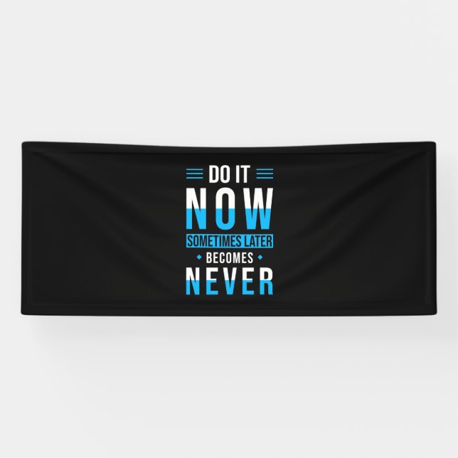 Birthday Gift Do It Now Banner (Horizontal)