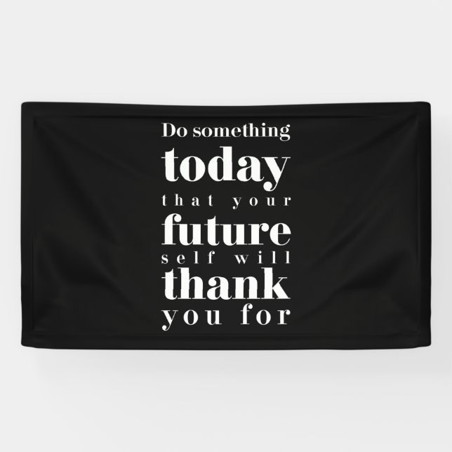 Birthday Gift Do Something Today Banner (Horizontal)