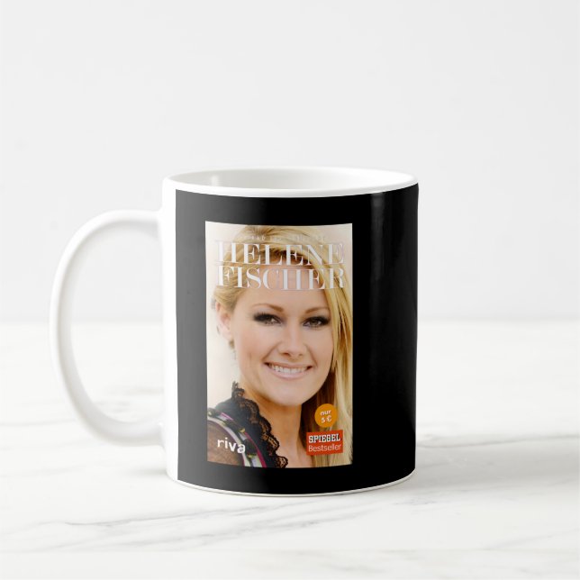 Birthday Gift  Famous Helene Beautiful Fischer Fem Coffee Mug (Left)