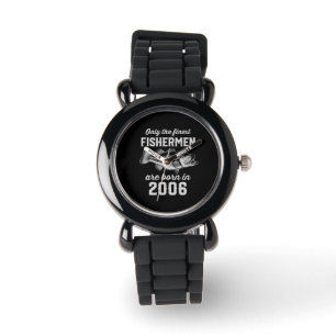 Birthday Gift Fisherman Fishing 2006 Watch