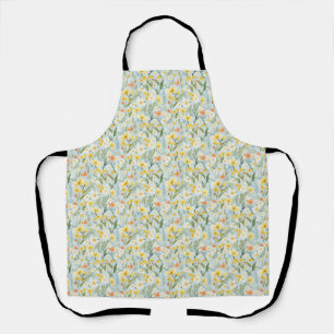 Birthday Gift Flowers Are Restful To Look At Apron