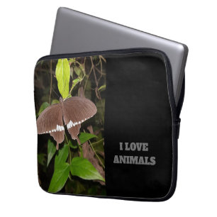 BIRTHDAY GIFT FOR ANIMAL BUTTERFLY LOVER LAPTOP SLEEVE