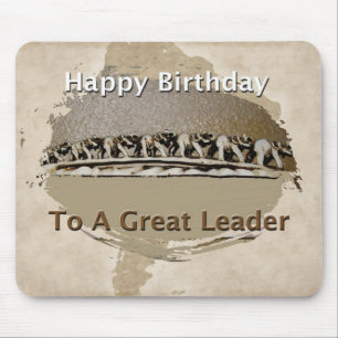 Birthday Gift For Boss Mouse Mat
