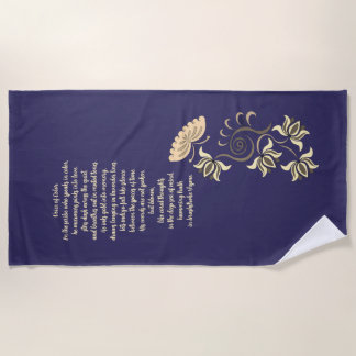 BIRTHDAY GIFT FOR MOM, DAD, SISTER, SON, FRIEND IN BEACH TOWEL