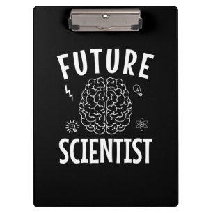 Birthday Gift Future Scientist Clipboard
