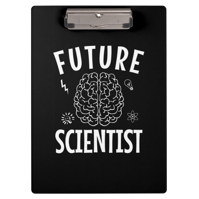 Birthday Gift | Future Scientist Clipboard (Front)