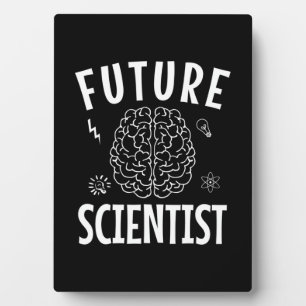 Birthday Gift Future Scientist Plaque