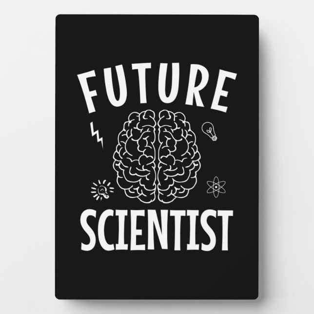 Birthday Gift | Future Scientist Plaque (Front)