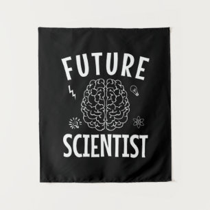 Birthday Gift Future Scientist Tapestry