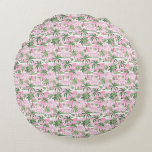 Birthday Gift I Love The Ocean Round Cushion