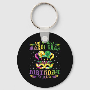 Birthday Gift Idea Celebration Masquerade Costume Key Ring