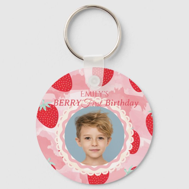 Birthday gift keychain (Front)