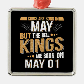 Birthday Gift | Kings Are Born In May Gift Metal Tree Decoration