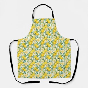 Birthday Gift Lemon and Daisy Seamless Apron