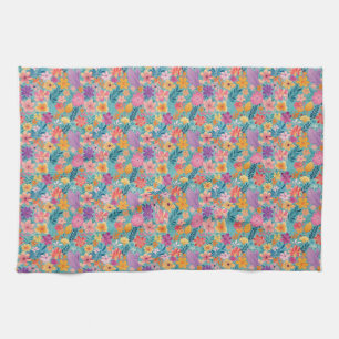 Birthday Gift Life Leads Me To The Beach Tea Towel