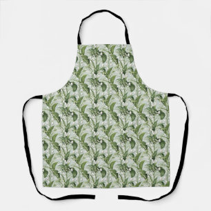 Birthday Gift   Lily of the Valley Flower Seamless Apron