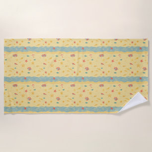 Birthday Gift Live In The Sunshine Beach Towel