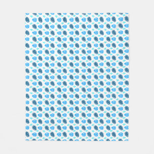 Birthday Gift Living Life In Full Bloom Fleece Blanket