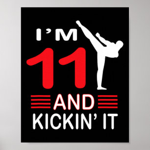 Birthday Gift Martial Arts Gift Boys Girls 1 Poster