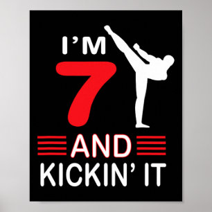 Birthday Gift Martial Arts Gift Boys Girls 2  Poster