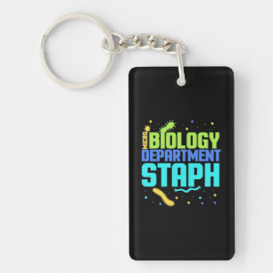 Birthday Gift   Micro Biology Department Staph Key Ring