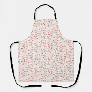 Birthday Gift Pink Rose Apron