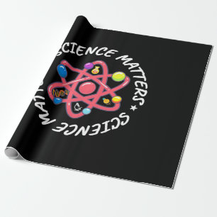 Birthday Gift   Proud Science Matters Wrapping Paper