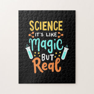 Birthday Gift   Science It Is Like Magic Jigsaw Puzzle