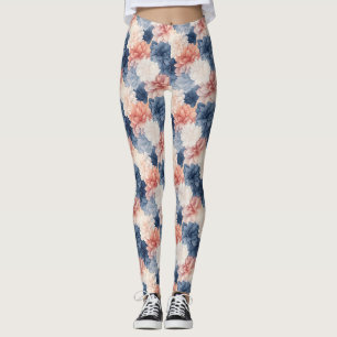 Birthday Gift Seamless Floral Leggings