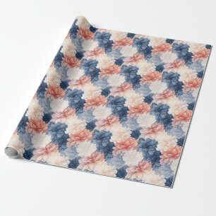 Birthday Gift   Seamless Floral Wrapping Paper