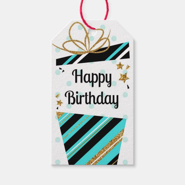 Birthday Gift Tags (Front)