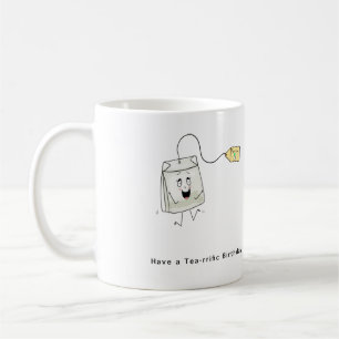 Birthday gift, tea themed birthday, tea lover coffee mug