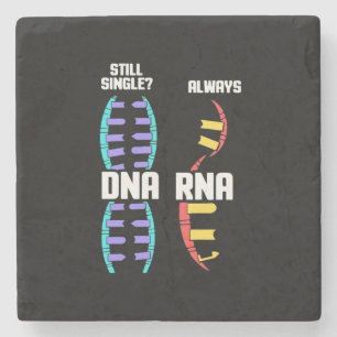 Birthday Gift Teacher Biologist DNA And RNA Stone Coaster