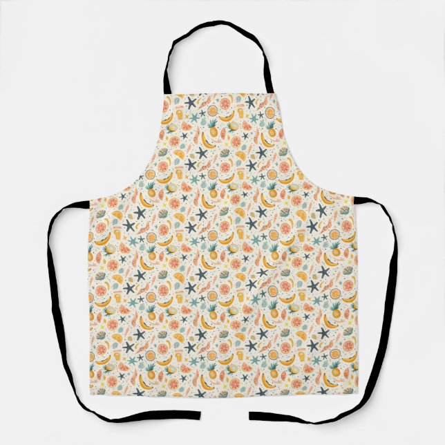 Birthday Gift | The Beach Is Where I Find Myself Apron (Front)