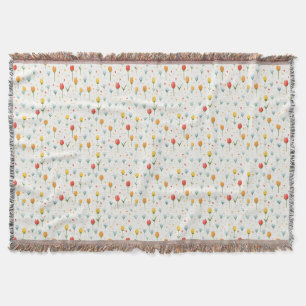 Birthday Gift The Earth Laughs In Flowers Throw Blanket