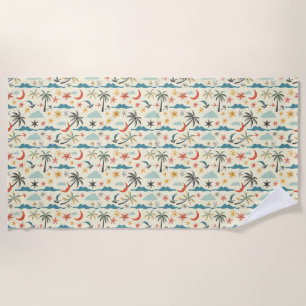 Birthday Gift The Ocean Is A Central Image Beach Towel