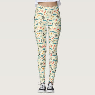 Birthday Gift The Ocean Is A Central Image Leggings