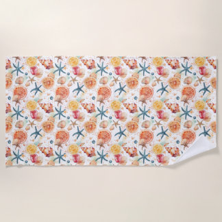 Birthday Gift | The Sea Casts Its Spell Forever Beach Towel