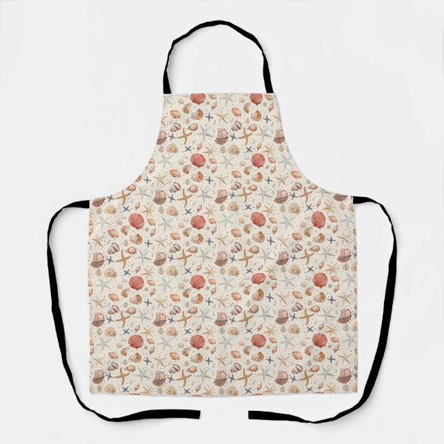 Birthday Gift | The Sea Is Emotion Incarnate Apron (Front)